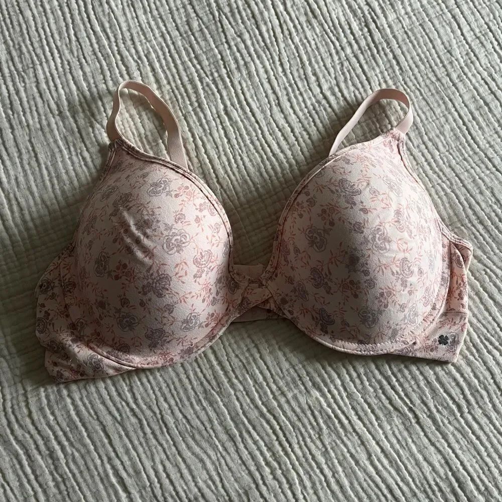 Lucky Brand Super Soft Bra Size 42D Floral Underwire Full Coverage
